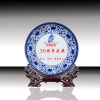 青花瓷紀念盤，景德鎮陶瓷工藝圓盤廠家